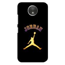 Чехлы для Motorola Moto C (XT1750) - с картинкой JORDAN (AlphaPrint) (Jordan Gold)