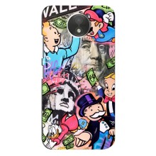 Чехлы с крутыми принтами для Motorola Moto C (XT1750) - (PREMIUMPrint) (Monopoly man)