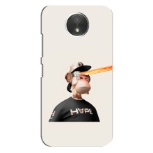 Чехлы с Обезьянами NFT для Motorola Moto C (XT1750) (AlphaPrint) (обезьяна NFT в очках)