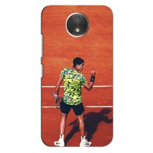 Чехлы с принтом Спортивная тематика для Motorola Moto C (XT1750) (Алькарас Теннисист)