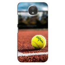 Чохли з прінтом Спортивна тематика для Motorola Moto C (XT1750) – Тенісний корт