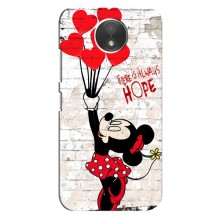 Чехол Disney Mouse Motorola Moto C (XT1750) (PREMIUMPrint) (Heart Minni)