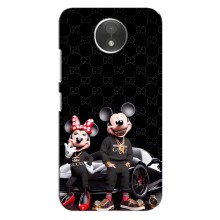 Чехол Disney Mouse Motorola Moto C (XT1750) (PREMIUMPrint) (Семья Маусов)