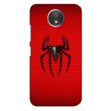 Чехол с человеком пауком для Motorola Moto C (XT1750) - (AlphaPrint) (Паук Марвел)
