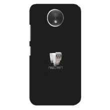 Чехол Майнкрафт на Motorola Moto C (XT1750) (AlphaPrint) Minecraft (Овечка Майнкрафт)