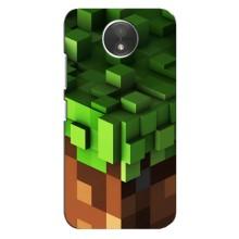 Чехол Майнкрафт на Motorola Moto C (XT1750) (AlphaPrint) Minecraft (текстура Майнкрафт)