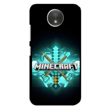 Чехол майнкрафт для Motorola Moto C (XT1750) (MineCraft 2)