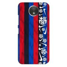 Чехол для Motorola Moto C (XT1750) (Барселона) – Фанат Барсы