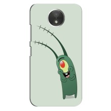 Чехол с картинкой "Одноглазый Планктон" на Motorola Moto C (XT1750) (Милый Планктон)