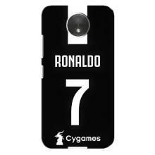 Чехол Криштиану Роналду для Motorola Moto C (XT1750) (AlphaPrint) (RONALDO 7)