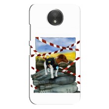 Чехол с принтом Собаки Патрон для Motorola Moto C (XT1750) (Храбрый Патрон)