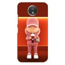 Крутые Чехлы Луи Виттон для Motorola Moto C (XT1750) (AlphaPrint) (С Кофе)