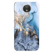 Мраморный чехол на Motorola Moto C (XT1750) (VPrint) (Нежный мрамор)