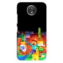 Чохли для Motorola Moto C (XT1750) (Персонажі МайнКрафт) – Герой Майнкрафт