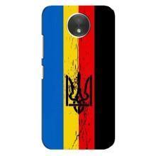 Украинские Чехлы для Motorola Moto C (XT1750) с картинкой УПА (AlphaPrint) (Флаг УПА)