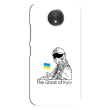 Защитные чехлы (Призрак Киева) для Motorola Moto C (XT1750) (AlphaPrint) (Летчик Киева)