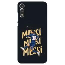 Чехлы для Motorola MOTO E 2020 (Leo чемпион) (AlphaPrint) (Messi ПСЖ)