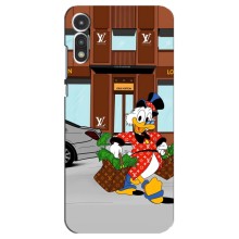Чехлы для Motorola MOTO E 2020 - Скрудж МакДак Louis Vuitton (PREMIUMPrint)