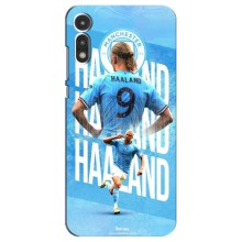 Чехлы с принтом для Motorola MOTO E 2020 Футболист – Erling Haaland