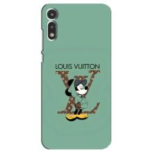 Чохли Луі Вітон для Motorola MOTO E 2020 (AlphaPrint - LOUIS VUITTON) (Міккі Маус LV)