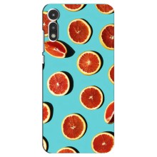 Чехлы с Фруктами для Motorola MOTO E 2020 (VPrint) (Грейпфрут)