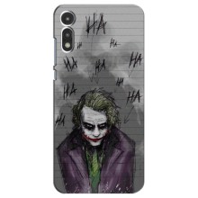 Чехлы с картинкой Джокера на Motorola Moto E 2020 – Joker клоун