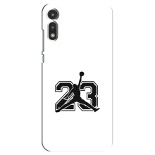 Чехлы для Motorola MOTO E 2020 - с картинкой JORDAN (AlphaPrint) (Jordan 23)