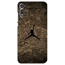 Чехлы для Motorola MOTO E 2020 - с картинкой JORDAN (AlphaPrint) (Logo Jordan)