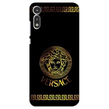 Чехлы VERSACE для Мото Е 2020 (PREMIUMPrint) (Logo Versace)