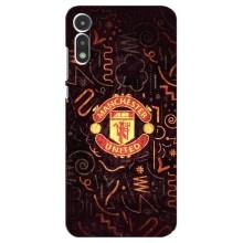 Чохол Манчестер Юнайтед для Моторола МОТО Е 2020 (AlphaPrint) (емблема МЮ)