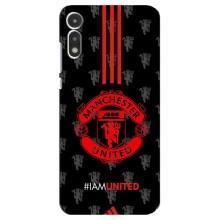 Чохол Манчестер Юнайтед для Моторола МОТО Е 2020 (AlphaPrint) (лого МЮ)