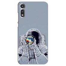 Чохол NASA для Motorola MOTO E 2020 (AlphaPrint) (Космонавт фото)