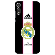 Чехол для Motorola MOTO E 2020 с принтом (Лого Real Madrid)