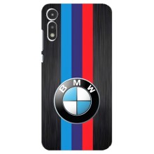 Чохол для Моторола МОТО Е 2020 - з принтом БМВ (AlphaPrint) (Лого BMW)