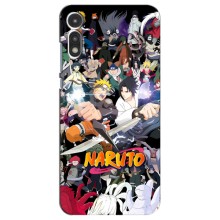 Купить Чехлы на телефон с принтом Anime для Мото Е (2020) (Наруто постер)