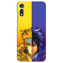Купить Чохли на телефон з принтом Anime для Мото Е (2020) – Naruto Vs Sasuke