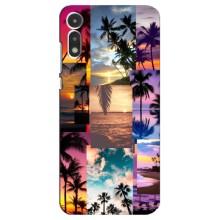 Силіконовий чохол з КАРТИНКАМИ літо для Motorola MOTO E 2020 (AlphaPrint) (Літня відпустка)