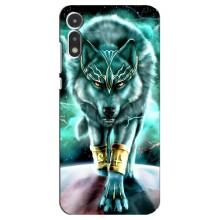 Захисні чохли для Моторола МОТО Е 2020 (AlphaPrint) (ХІТ продаж) ВОВК – Яскравий вовк