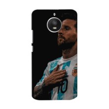 Чехлы Лео Месси Аргентина для Motorola Moto E Plus (XT1771) (Месси Капитан)
