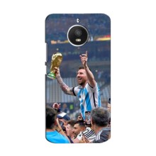 Чехлы Лео Месси Аргентина для Motorola Moto E Plus (XT1771) (Месси король)