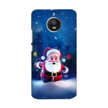 Чехлы на Новый Год Motorola MOTO E Plus (XT1771) – Маленький Дед Мороз