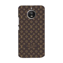 Чехол Стиль Louis Vuitton на Motorola Moto E Plus (XT1771) (Фон Луи Виттон)