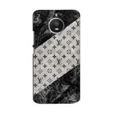 Чехол Стиль Louis Vuitton на Motorola Moto E Plus (XT1771) (LV на белом)