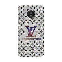 Чехол Стиль Louis Vuitton на Motorola Moto E Plus (XT1771) (Яркий LV)