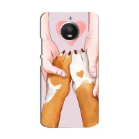 Чехол (ТПУ) Милые собачки для Motorola Moto E Plus (XT1771) (Любовь к собакам)