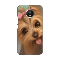Чехол (ТПУ) Милые собачки для Motorola Moto E Plus (XT1771) (Йоршенский терьер)
