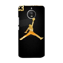 Силиконовый Чехол Nike Air Jordan на Мото Е Плюс (Джордан 23)