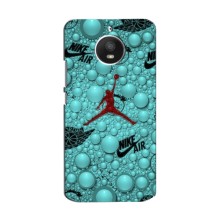 Силиконовый Чехол Nike Air Jordan на Мото Е Плюс (Джордан Найк)