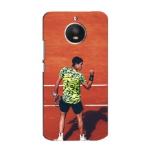 Чехлы с принтом Спортивная тематика для Motorola Moto E (XT1762) – Алькарас Теннисист