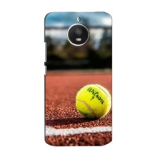Чехлы с принтом Спортивная тематика для Motorola Moto E (XT1762) – Теннисный корт